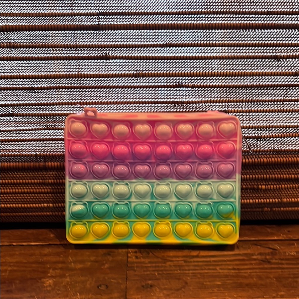 Colorful Heart Pattern Tablet Cover